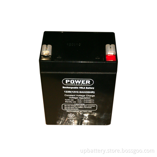 Rechargeable Sealed Lead Acid Battery 12V 2.9ah for LED Lighting